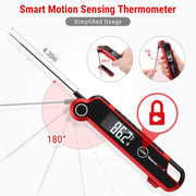 LABART TP620 Instant Read Meat Thermometer Digital, Cooking Thermometer with Large Auto-Rotating LCD Display